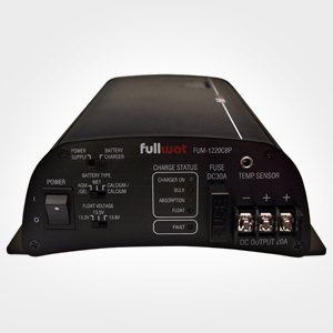 FULLWAT - FUM-1220CBP - Cargador inteligente para bateras de plomo (12V) - Vista frontal
