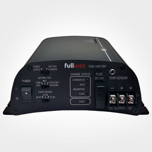 FULLWAT - FUM-2407CBP - Cargador inteligente para bateras de plomo (24V) - Vista frontal