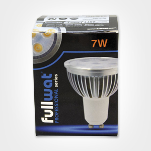 KRYLUX10-PF7 - Lmpara LED casquillo GU10 7W -  FULLWAT - Caja