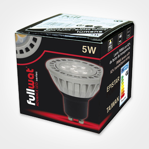 KRYLUX10-AV5 - Lmpara LED casquillo GU10 5W -  FULLWAT - Caja